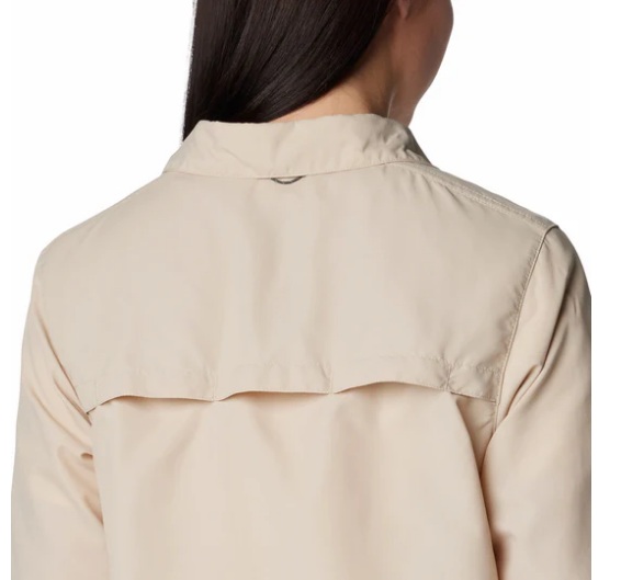 CAMISA COLUMBIA SILVER RIDGE MUJER 3.0 KAKI