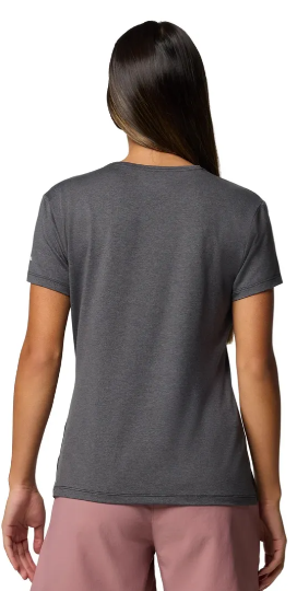REMERA COLUMBIA DAMA SLOAN RIDGE GRAPHITE BLACK
