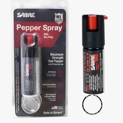 GAS SABRE PEPPER SPRAY 15 GRAMOS