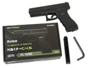 PISTOLA KRICO CO2 CAL. 4.5 510FPS KG17 FULL POLYMER
