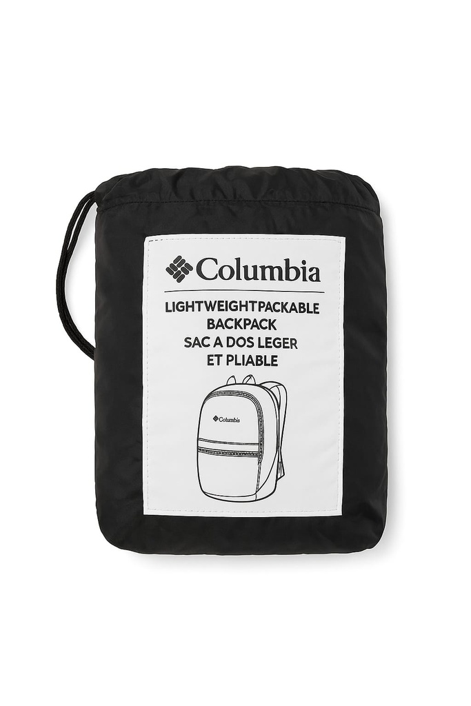 MOCHILA COLUMBIA LIGHTWEIGHT EMPACABLE NEGRA