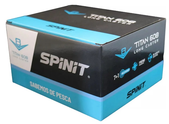 REEL SPINIT TITAN 608 V8 LONG CASTER