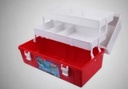 CAJA DE PESCA MAURI MOD 430-L ROJA