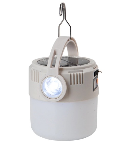 FAROL WATERDOG MULTIFUNCIONAL RECARGABLE USB Y SOLAR WOL7991