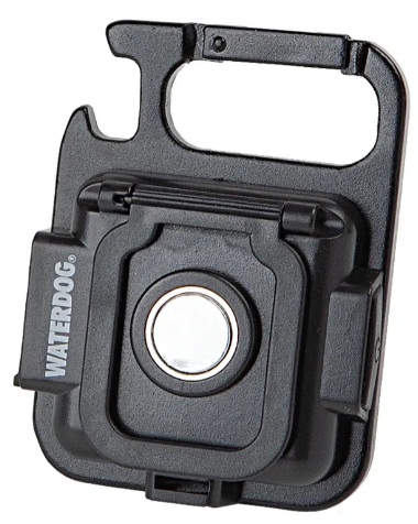 LINTERNA WATERDOG CON GANCHO 200 LUMENS RECARGABLE