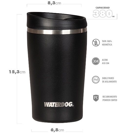 VASO WATERDOG AMERICAN 380 BK