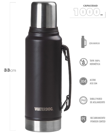 TERMO WATERDOG OMBU 1000 ML CH