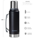 TERMO WATERDOG OMBU 1000 ML BK