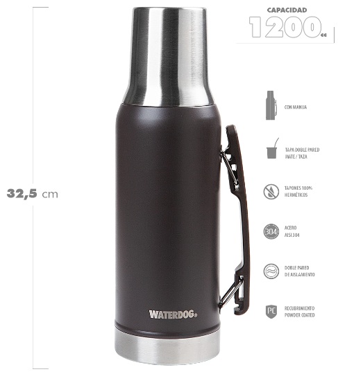 TERMO WATERDOG RONDA 1200 ML CH