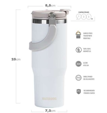 VASO WATERDOG TERMICO ZUMO 900 WH