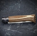 CORTAPLUMA OPINEL N8 ABEDUL LAMINADO BIRCH BROWN