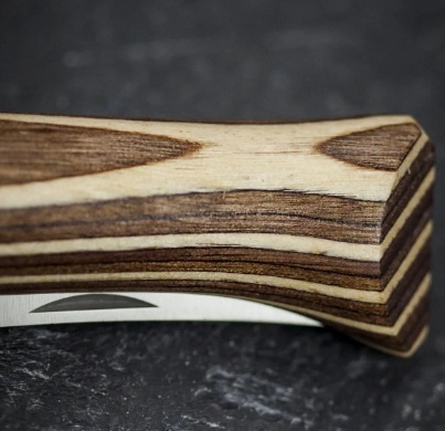 CORTAPLUMA OPINEL N8 ABEDUL LAMINADO BIRCH BROWN