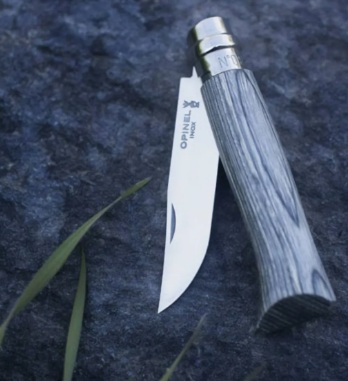 CORTAPLUMA OPINEL N8 ABEDUL LAMINADO BIRCH GREY