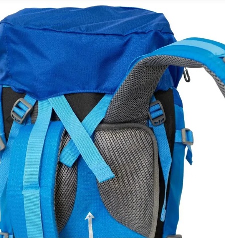 MOCHILA SPINIT TREKKER 65+5 LITROS CON COBERTOR (AZUL)
