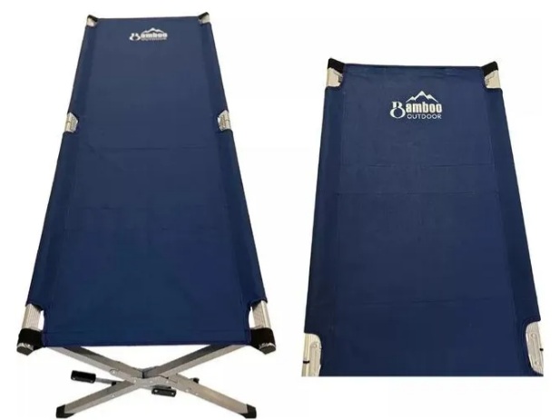 CATRE BAMBOO PLEGABLE ALUMINIO PATAGONIA AZUL