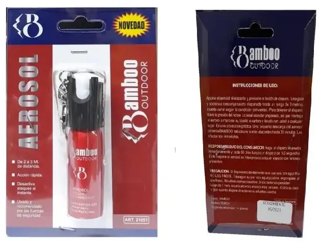 GAS PIMIENTA BAMBOO 14GR.