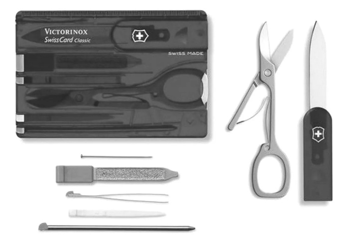 TARJETA VICTORINOX NEGRA