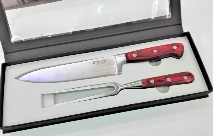 SET ASADO VENADO DOS PIEZAS