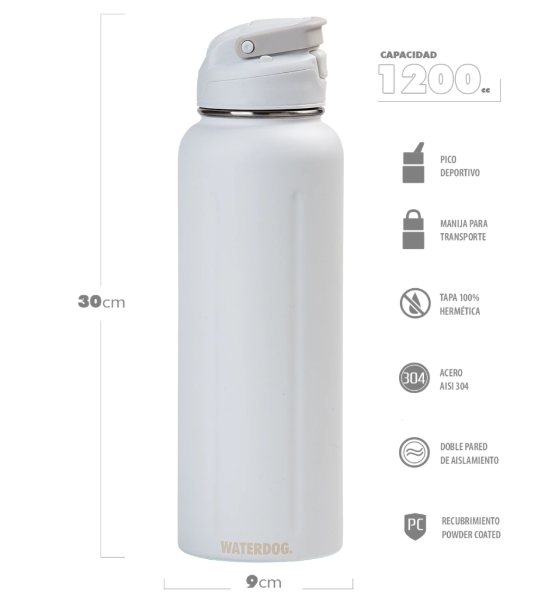 BOTELLA WATERDOG ACUA 1200