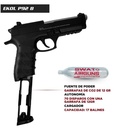 PISTOLA EKOL ES P92B BLACK CO2 BLOWBACK CON ESTUCHE