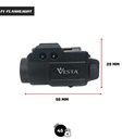 LINTERNA VESTA TACTICA F1 FLASHLIGHT DEFENSE
