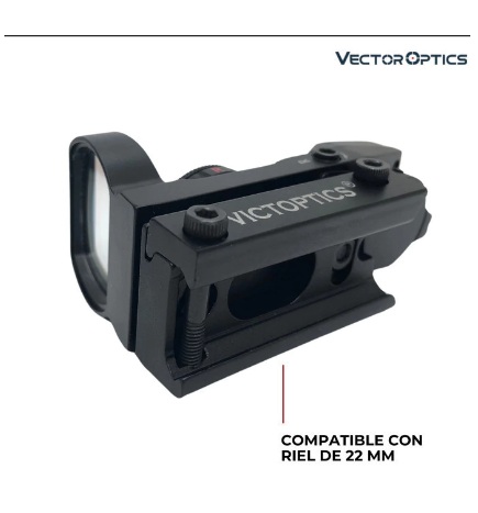 MIRA HOLOGRAFICA TACTICA VICTOPTICS MULTIRETICULO 11 Y 22mm