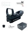 MIRA HOLOGRAFICA TACTICA VICTOPTICS MULTIRETICULO 11 Y 22mm