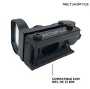 MIRA HOLOGRAFICA TACTICA VICTOPTICS MULTIRETICULO 11 Y 22mm