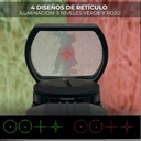 MIRA HOLOGRAFICA TACTICA VICTOPTICS MULTIRETICULO 11 Y 22mm