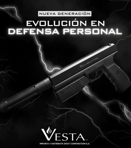PISTOLA DISUASIVA VESTA SENTINEL 50 - 12.5mm