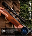 MIRA TELESCOPICA SWAT AIRGUNS 3-9X40 + ANCLAJES
