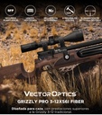 MIRA TELESCOPICA VECTOR GRIZZLY PRO 3-12X56i FIBER