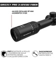 MIRA TELESCOPICA VECTOR GRIZZLY PRO 3-12X56i FIBER