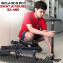 INFLADOR PCP SWAT AIRGUNS SA-400bar 4 ETAPAS INFLADO RAPIDO