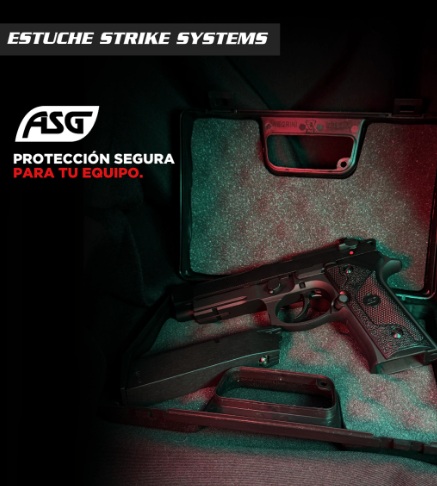 MALETIN POLIMERO ASG PARA PISTOLA