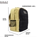 MOCHILA SWAT OUTDOOR 40 LITROS ARENA