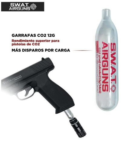 GARRAFA CO2 12 GRAMOS SWAT