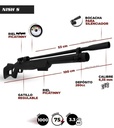 RIFLE PCP KRAL NISH PUNCHER 6.35 MM