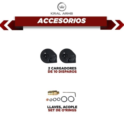 RIFLE PCP KRAL NISH PUNCHER 6.35 MM