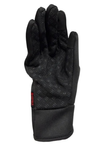 GUANTES SOFT SHELL MUJER NIÑO COLOR NEGRO