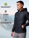 CAMPERA HOMBRE COLUMBIA POWDER PASS HOODED JACKET BLACK