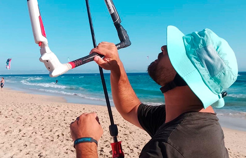 SURF HAT ORIGAMI VERDE AGUA