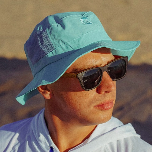 SURF HAT ORIGAMI VERDE AGUA