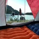 AISLANTE ORIGAMI SUPERLIGHT C/ ALMOHADA INFLADOR INORPORADO NARANJA