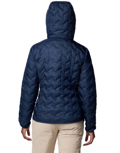  CAMPERA COLUMBIA DAMA DELTA RIDGE II DOWN HOODED, AZUL 