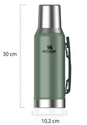 TERMO STANLEY MATE SYSTEM 1.2 LITRO COLOR NEGRO