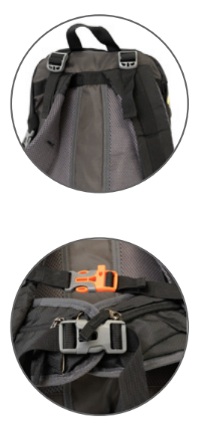 MOCHILA SPINIT TREKKER 35 LITROS NEGRA