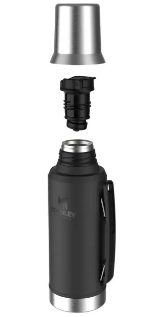 TERMO STANLEY MATE SYSTEM 1.2 LITRO COLOR NEGRO