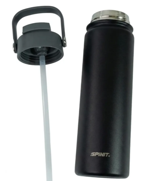 BOTELLA TERMICA SPINIT DUAL 750 ML NEGRO
