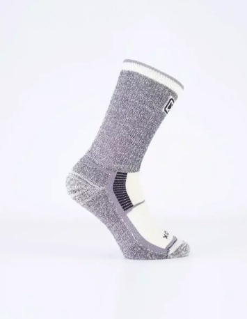 MEDIA SOX LANA MERINO GRIS